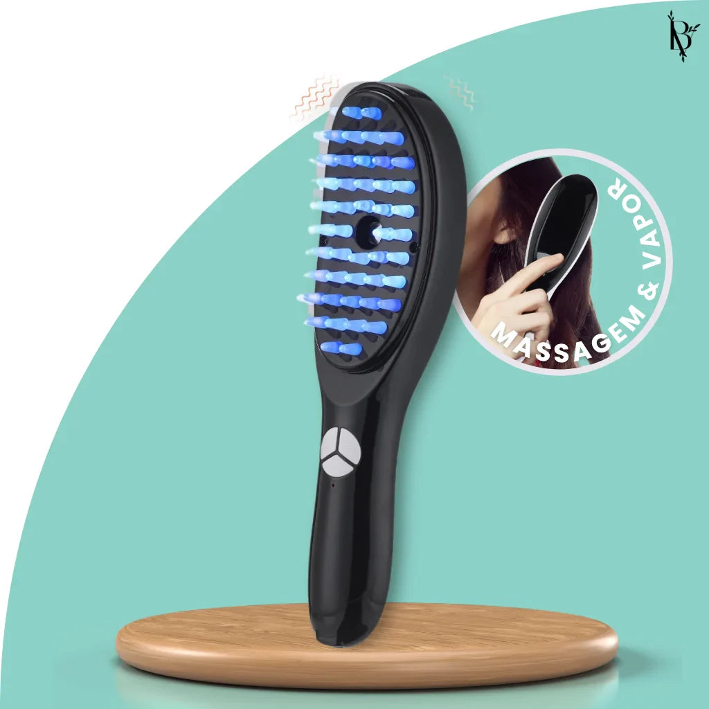 Escova de Terapia Capilar: TheraBrush Smarts 4 em 1 + BRINDES GRÁTIS
