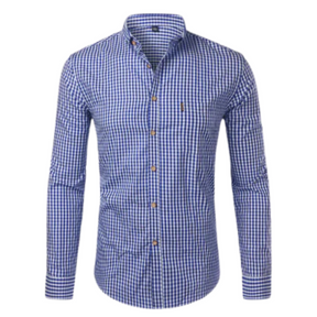 Camisa Masculina Xadrez Casual