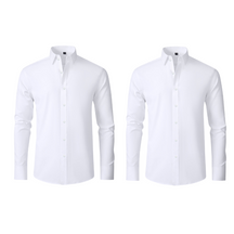 COMPRE 1 LEVE 2 | Camisa Social Ultra Elastech Anti amassados + Relogio de Brinde